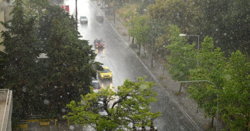 βουτιά θερμοκρασίας και βροχές Πρωτομαγιά