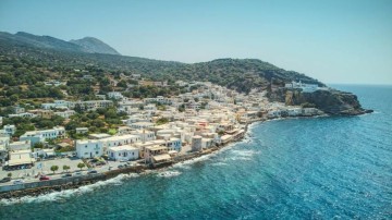 Νίσυρος κορυφαίο νησί ηφαιστειακό τοπίο