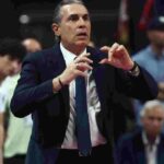 Σκαριόλο μετά τον τελικό Euroleague στο Telekom Center Athens