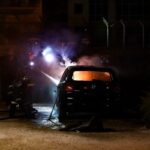 Φωτιά σε αυτοκίνητο στην Τούμπα στην οδό Γρηγορίου Λαμπράκη