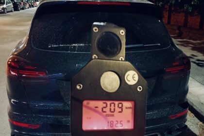 όχημα με 209 χλμ/ώρα στον Περιφερειακό