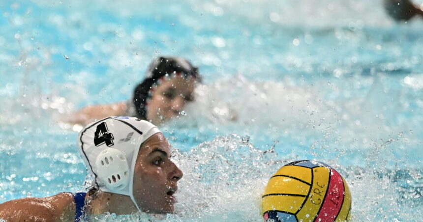 Εθνική πόλο γυναικών μετά την ήττα 17-6