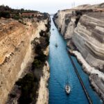 Διώρυγα Κορίνθου — Ισθμός της Κορίνθου περιστατικό
