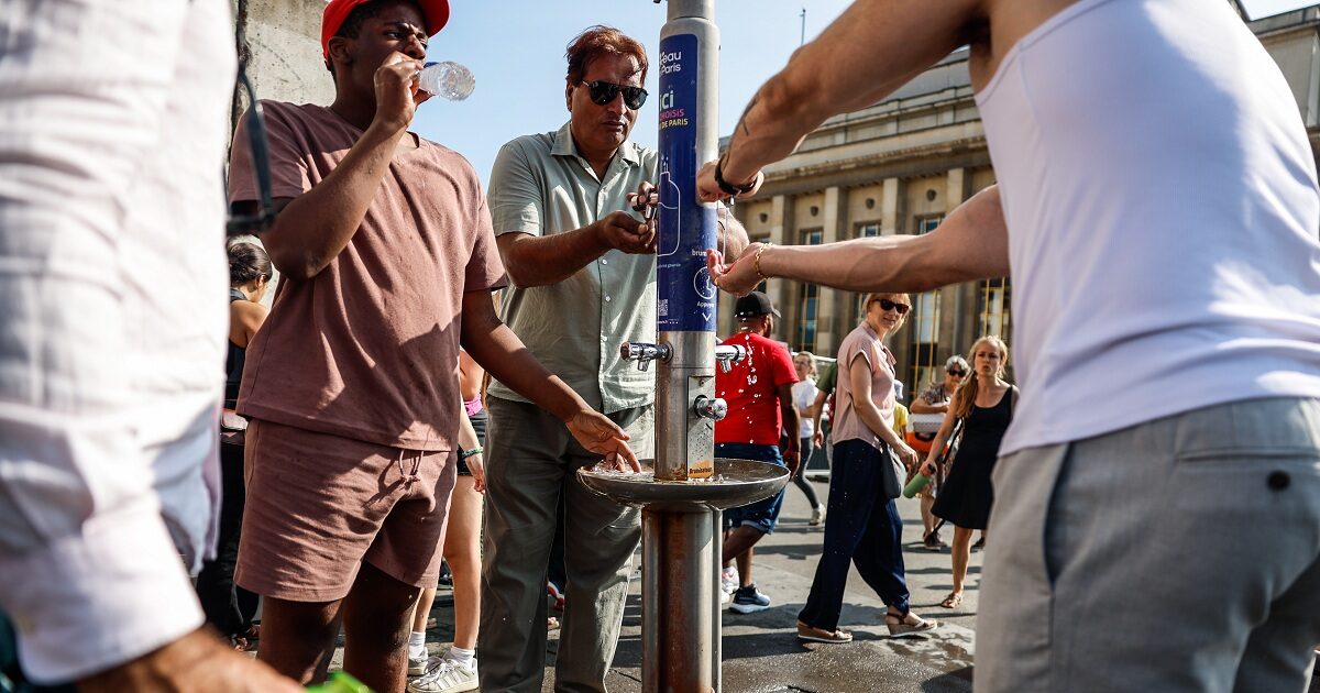 πρωτοφανής καύσωνας Γαλλία θερμοκρασίες ρεκόρ