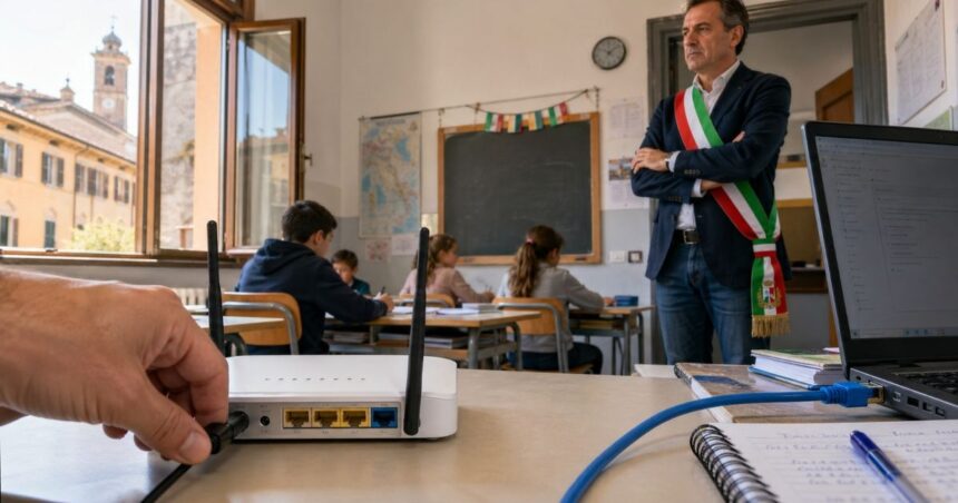 σχολείο χωρίς WiFi έκοψε το WiFi Ethernet