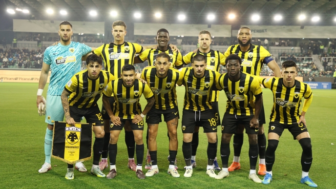 Λάζαρος Ρότα μετά το 1-1 στη Λεωφόρο