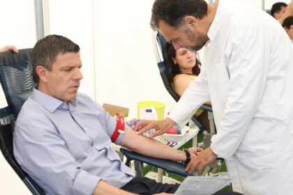 εθελοντική αιμοδοσία Παναθηναϊκός στη Λεωφόρο