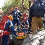 Διάσωση στο Ρέμα του Φονιά στη Σαμοθράκη