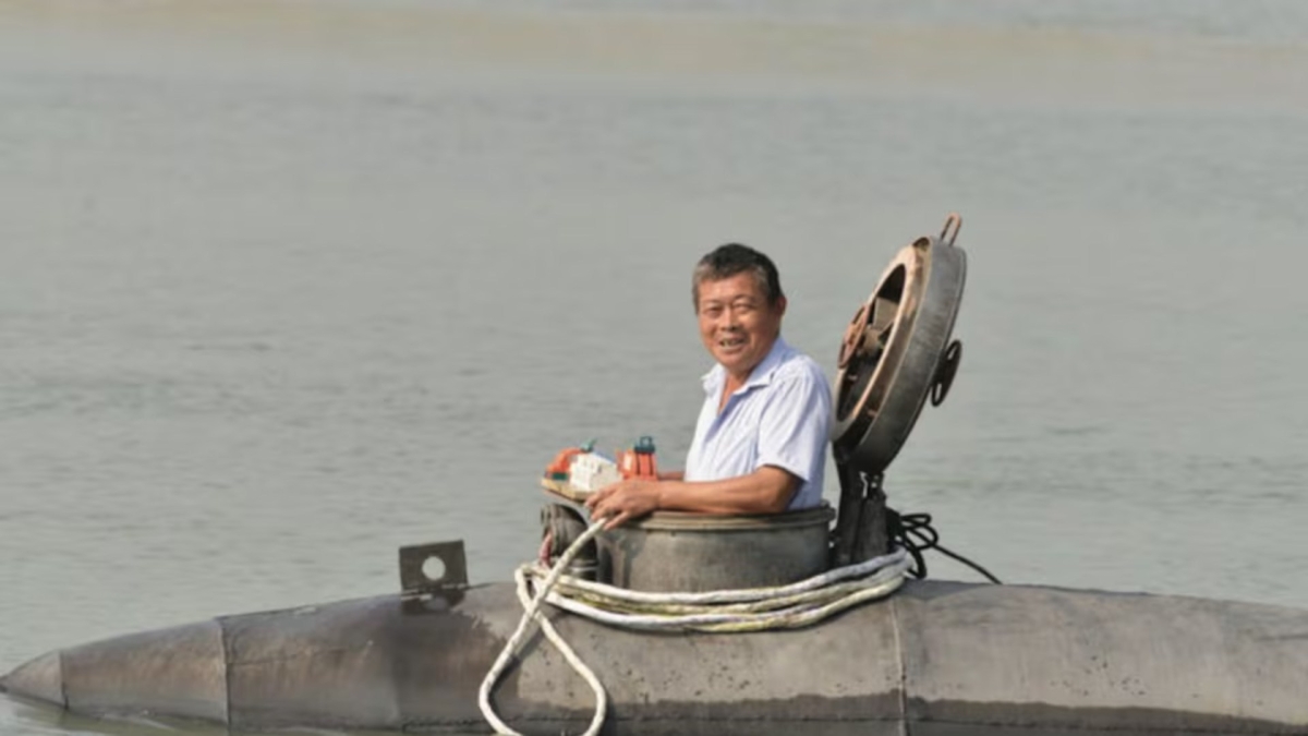 ηλεκτρικό υποβρύχιο χειροποίητο Zhang Shengwu