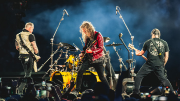 Metallica sound check ΟΑΚΑ πριν M72