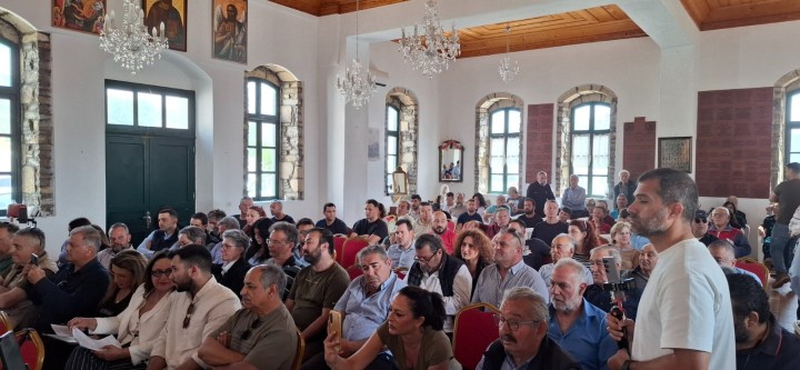 Κατταβιά διαμαρτυρία για αιολικά πάρκα Ρόδος