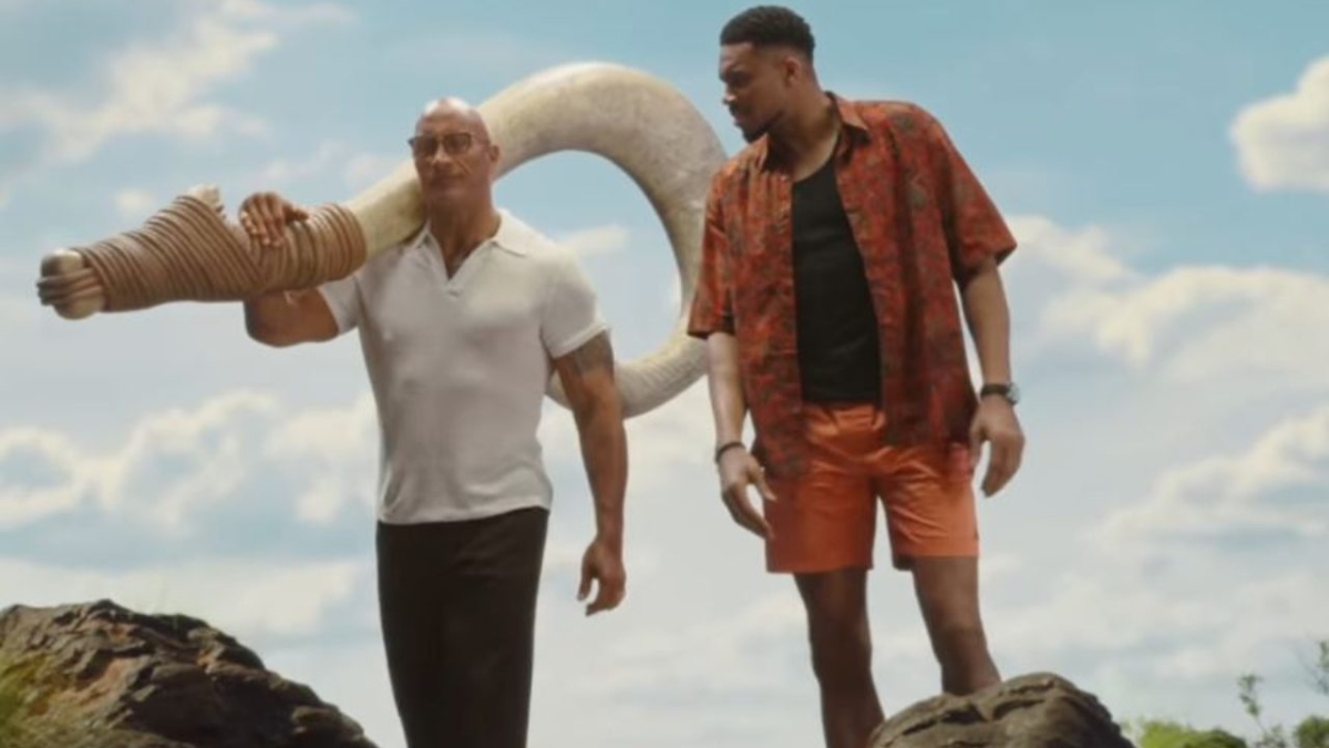 Γιάννης Αντετοκούνμπο Moana promo με Dwayne Johnson
