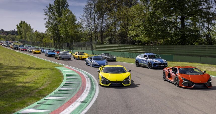 Lamborghini 63 Fenomeno Roadster στην Imola
