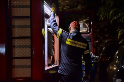 Φωτιά σε μοτοσικλέτα στις Συκιές Θεσσαλονίκης