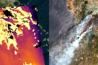 θερμικοί δορυφόροι παρακολούθηση πυρκαγιών