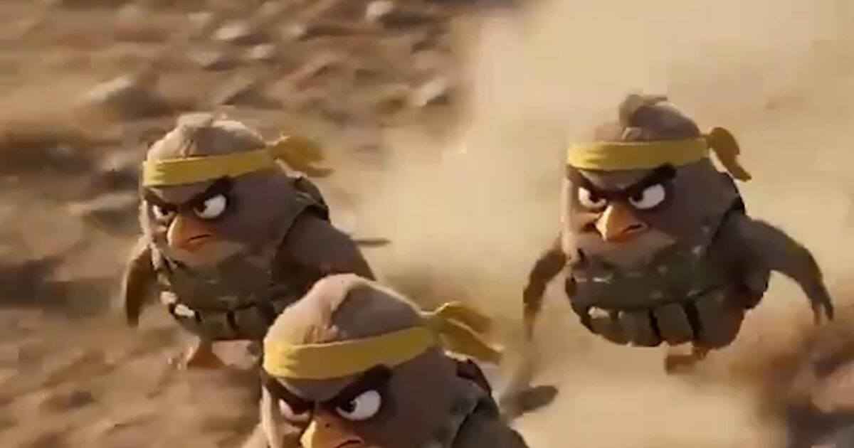 Χεζμπολάχ Angry Birds βίντεο LBCI