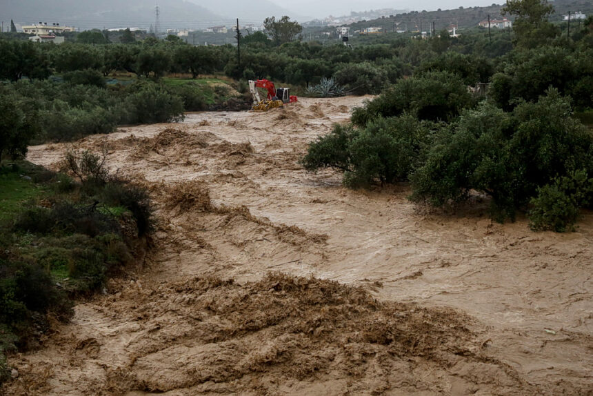 κακοκαιρία Ηράκλειο ζημιές σε αμπελώνες