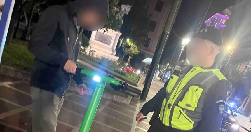 έλεγχοι ηλεκτρικά πατίνια Αθήνα