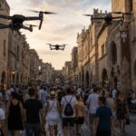 εναέρια επιτήρηση Ρόδου με drones