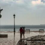 καταιγίδες και χαλάζι στην Ελλάδα σήμερα