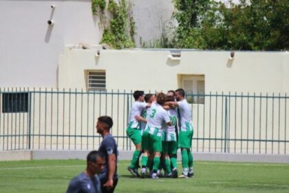 ΑΕΚ τελικός BCL παίκτες και οπαδοί στη Μπανταλόνα