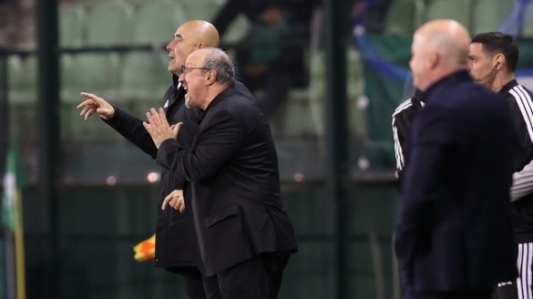 Ράφα Μπενίτεθ μετά την ισοπαλία με ΑΕΚ
