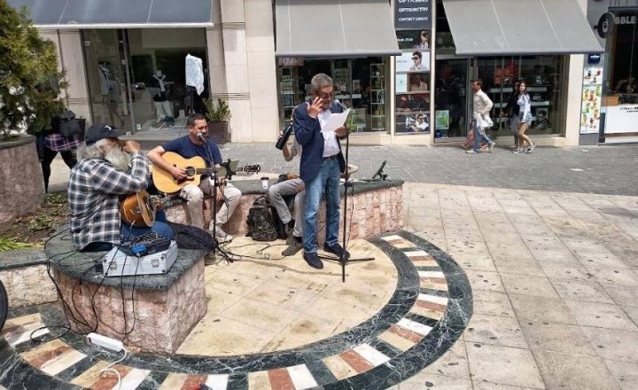 απεργιακή συγκέντρωση Ρόδου 1η Μαΐου