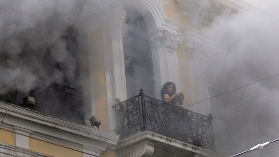 Επέτειος τραγωδία Marfin στο κέντρο της Αθήνας με μνήμες