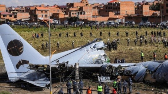 C-130 Βολιβία συντριβή πιλότοι C-130 Βολιβία