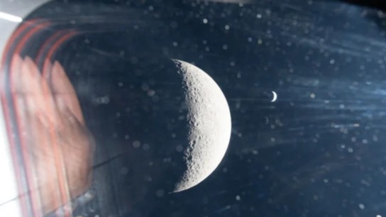 φωτογραφίες Artemis II Γη και Σελήνη