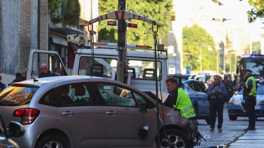 Μόντενα ΙΧ πεζοί τραυματισμοί