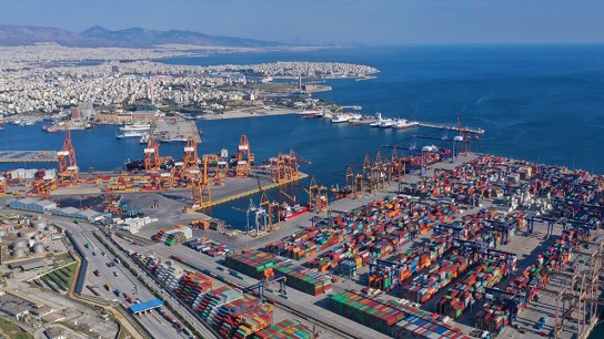 Πειραιάς Ελευσίνα λιμάνια Ελλάδα γεωπολιτική