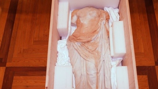 επαναπατρισμός αρχαιοτήτων κορμός Ασκληπιού νομίσματα