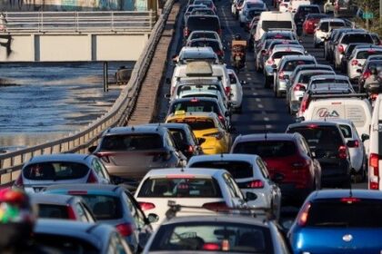Κίνηση και μποτιλιάρισμα στον Κηφισό