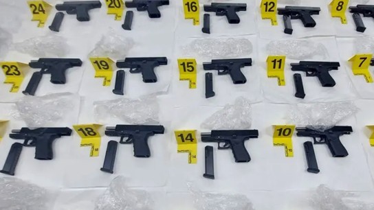 Κατάσχεση ghost guns στη Θράκη με 25 πιστόλια
