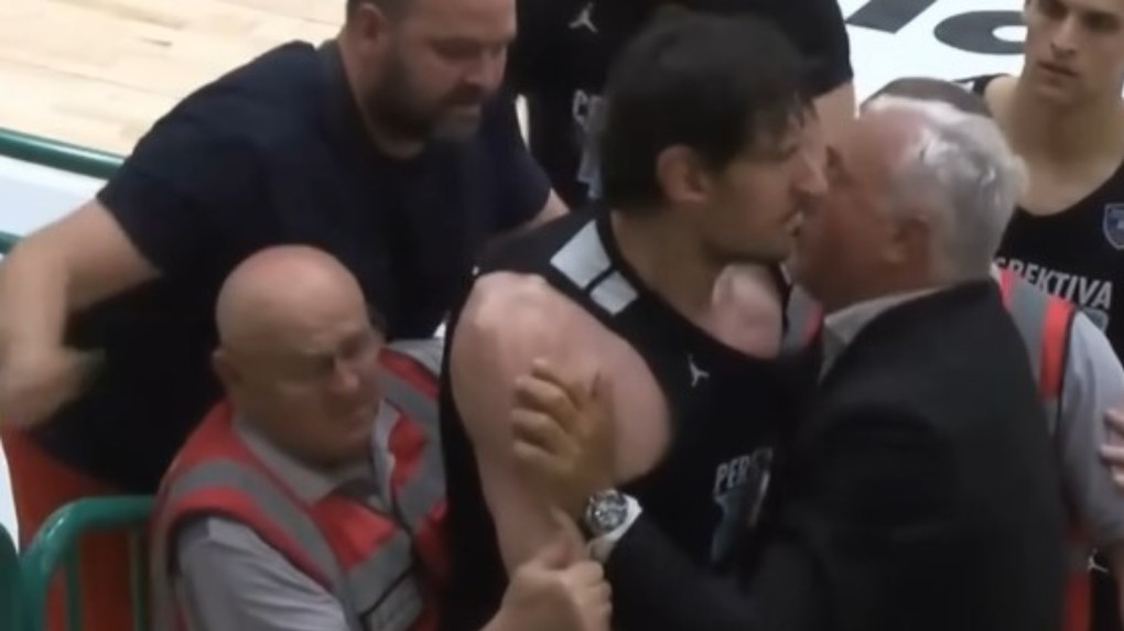 Μπόμπαν Μαριάνοβιτς ένταση μετά τον αγώνα