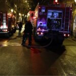 φωτιά σε μπαλκόνι στην Εγνατία Θεσσαλονίκη