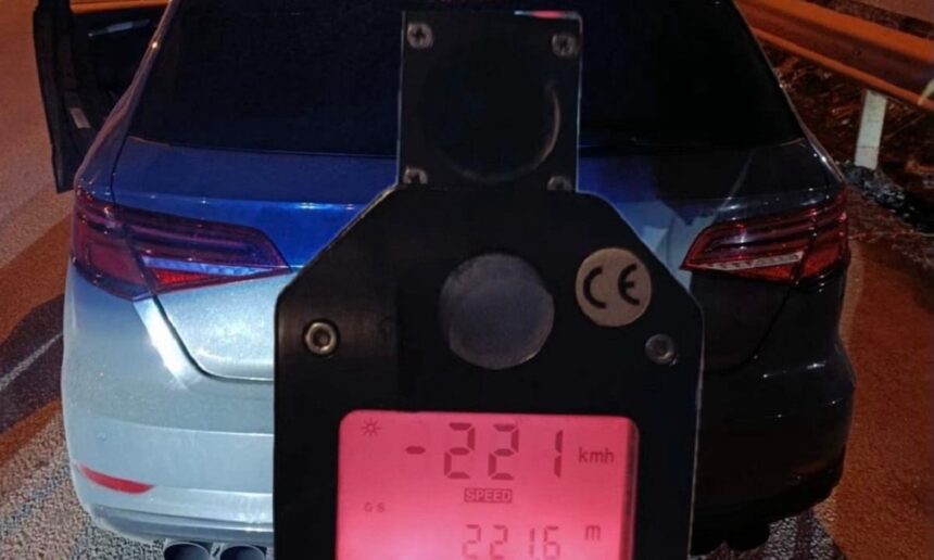 κόντρες Θεσσαλονίκη οδηγοί 221 χλμ/ώρα