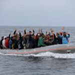 Διάσωση λέμβων νότια της Κρήτης