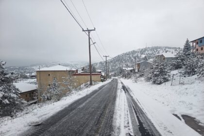 Χιονισμένο Σέλι Ημαθίας Πρωτομαγιά