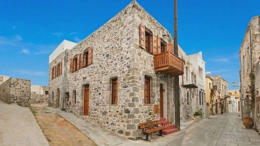 Patriko Nisyrian Guesthouse πέτρινο σπίτι Λαγκάδι Νίσυρος