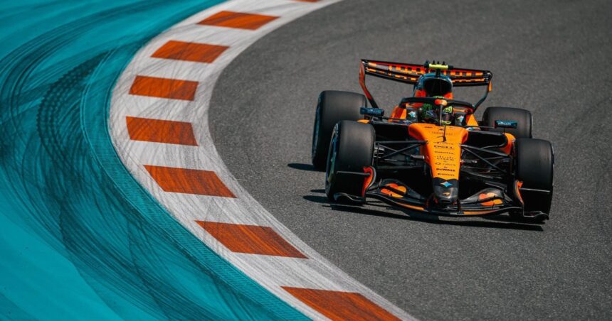 Λάντο Νόρις sprint pole Μαϊάμι McLaren