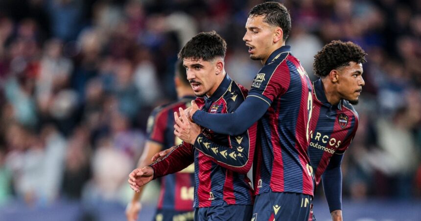 Λεβάντε Οσασούνα νίκη 3-2 γκολ 90 λεπτό