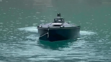 Θαλάσσιο drone Λευκάδα σε εγκαταστάσεις Πολεμικού Ναυτικού