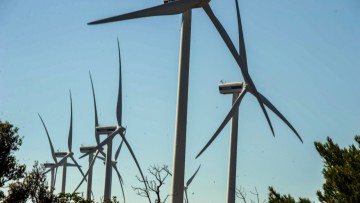 ανεμογεννήτριες Νότια Ρόδο αντίθεση Κυνηγετικός Σύλλογος