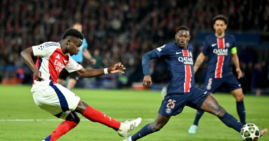 PSG Champions League πιθανότητες νίκης 53.8%