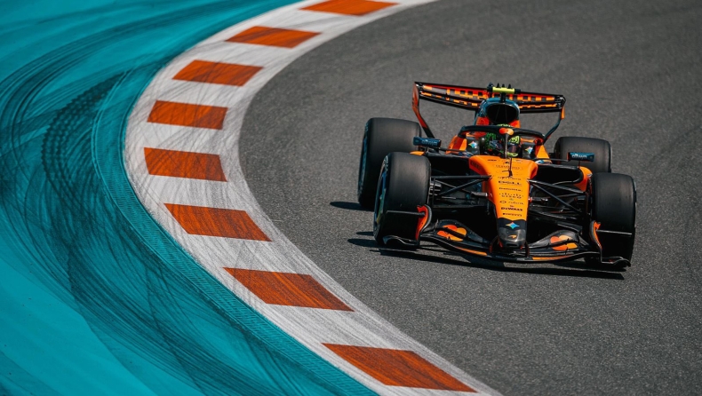 Λάντο Νόρις sprint pole Μαϊάμι McLaren