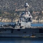 USS Gerald Ford διασχίζει Στενό του Γιβραλτάρ USS Gerald Ford