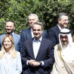 Μητσοτάκης στο Costa Navarino συναντήσεις