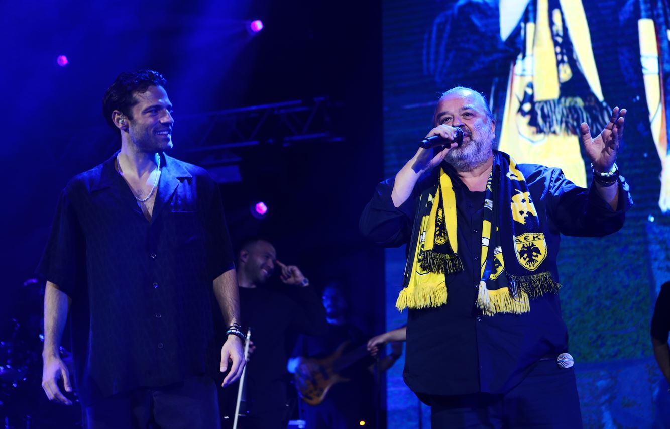 ΑΕΚ γλέντι στο Gazi Music Hall με την κούπα